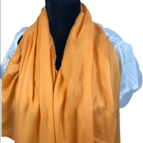 Beautiful Orange Sorbet Summer Scarf - Picture 2 of 7